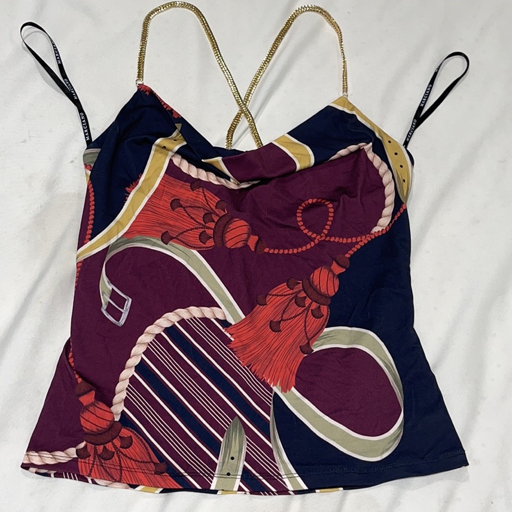 New Guess Marciano Treasure trove chain cowl S